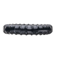 Perfect Fit Ribbed Cock Ring - Black