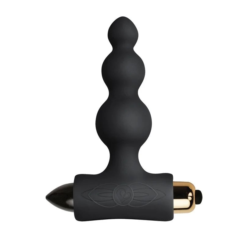 Rocks Off Petite Sensations Bubbles Butt Plug - Black