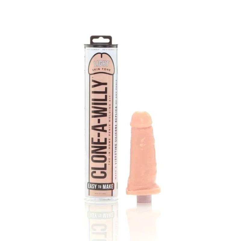 Clone a Willy Light Skin Tone Dildo - Flesh
