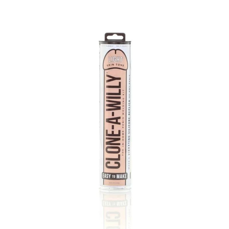 Clone a Willy Light Skin Tone Dildo - Flesh