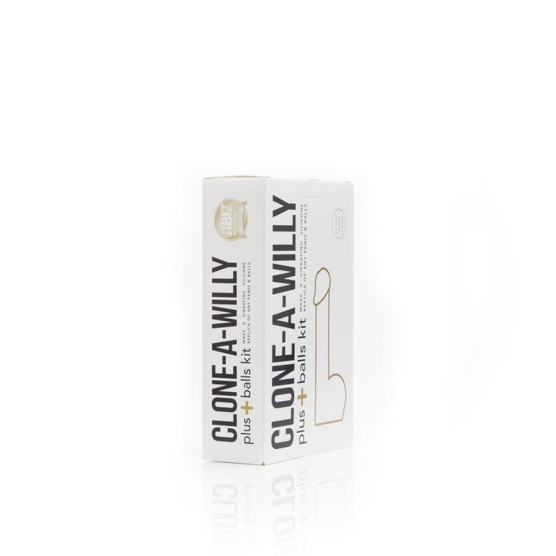 Clone a Willy Plus Balls Kit Light Skin Tone Dildo - Flesh