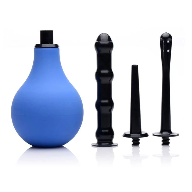 CleanStream Premium One Way Valve Anal Douche Set