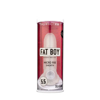 Fat Boy Micro Rib Sheath 5.5" Masturbator