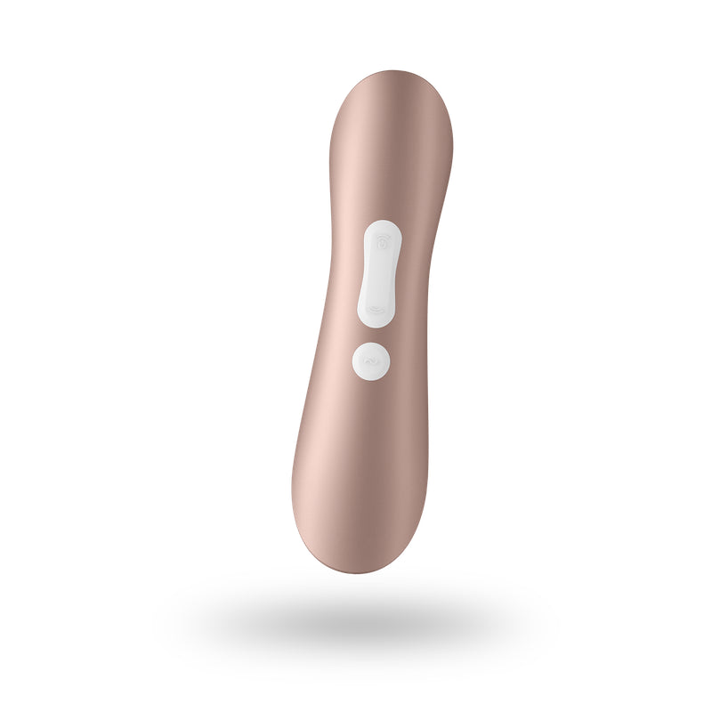 Satisfyer Pro 2+ G2 Air Pulse Clitoral Stimulator with Vibration – Rose Gold