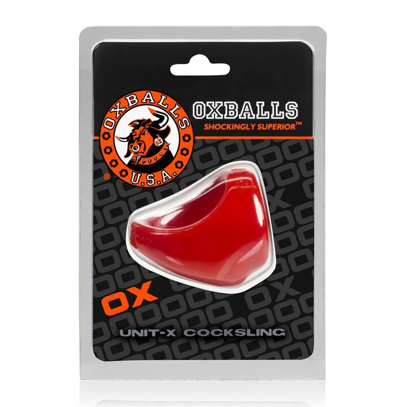 Oxballs Cock and Ball Unit X Cocksling Red - Red