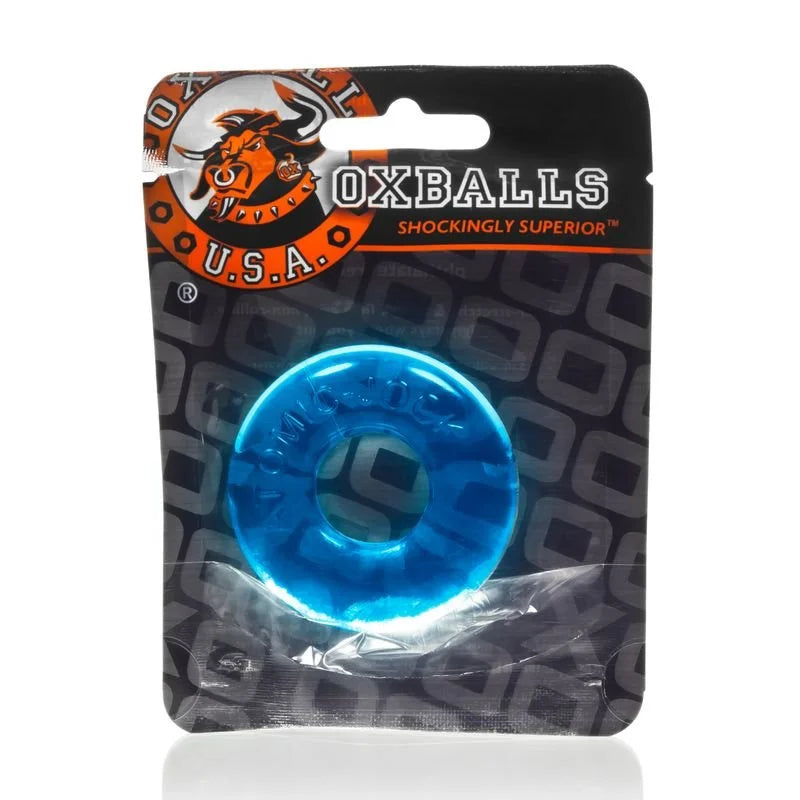 OxBalls Donut 2 Cock Ring Large - Ice Blue