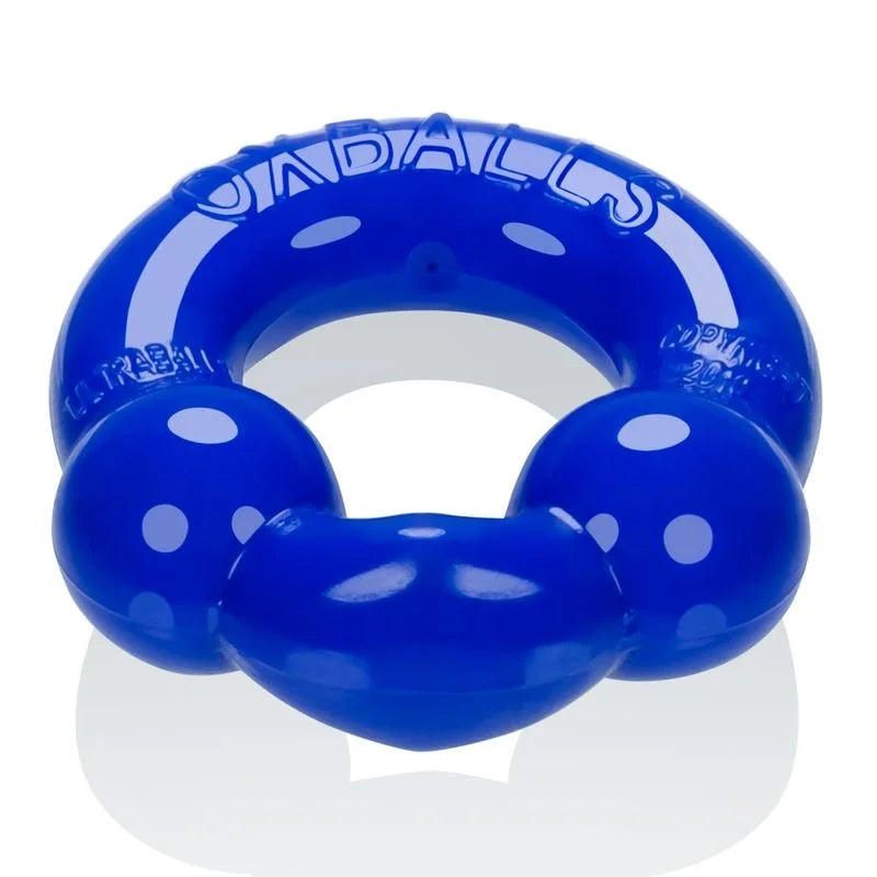 OxBalls Ultraballs Cock Rings 2 Pack - Blue & Black
