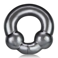 OxBalls Ultraballs Cock Rings 2 Pack - Red & Steel