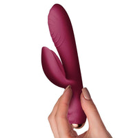 Rocks Off Every Girl Rabbit Vibrator Burgundy - Red