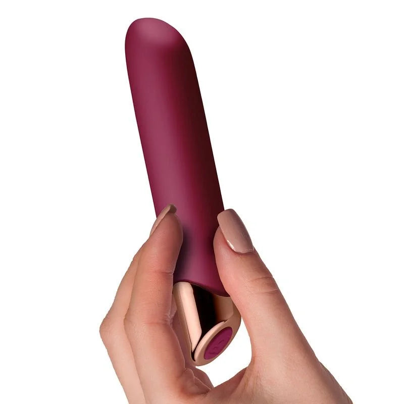 Rocks Off Chaiamo Rechargeable Vibrator - Burgundy