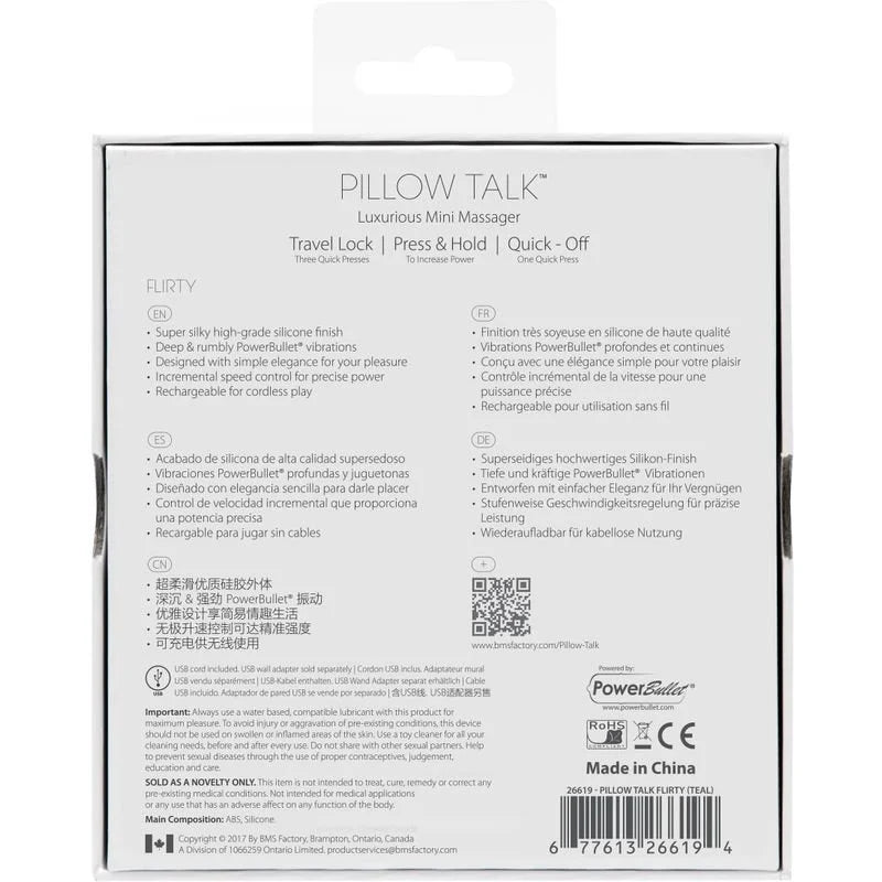 Pillow Talk Flirty  Vibrator - Pink