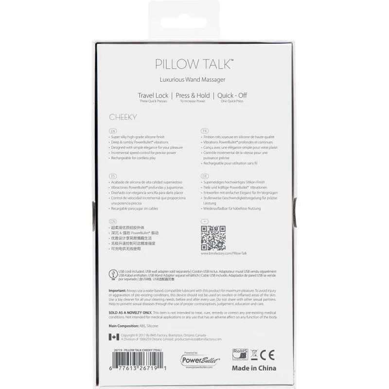 Pillow Talk Cheeky  Vibrator - Pink