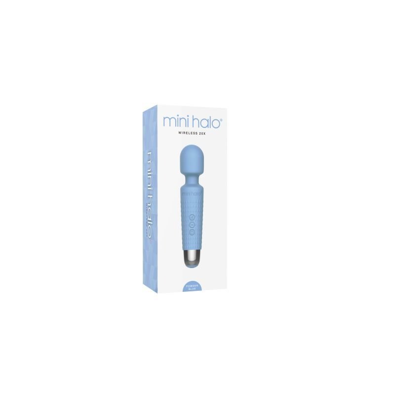 Shibari Mini Wand Halo 20X Powder Blue