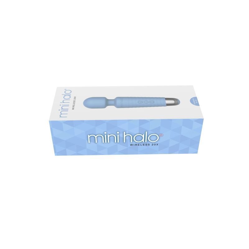 Shibari Mini Wand Halo 20X Powder Blue