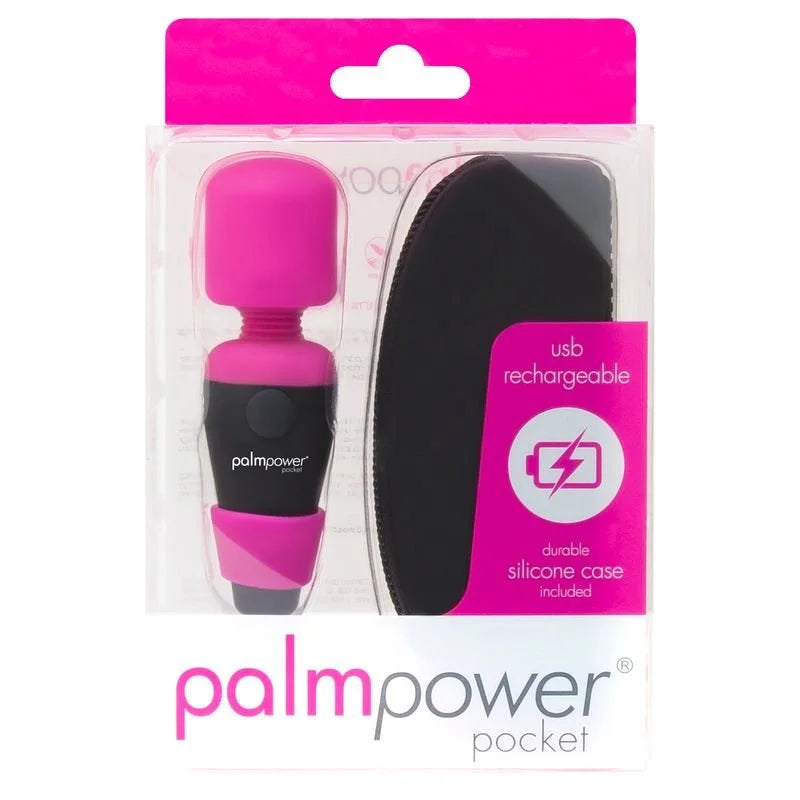 PalmPower Pocket Massage Wand - Pink