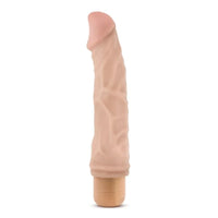 Dr Skin Cock Vibe 6 Vibrator 8.5" - Beige