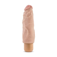 Dr Skin Cock Vibe Vibrating Cock Beige Vibrator 7.5" - Beige