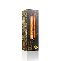 Rocks Off RO-80 Single Speed Bullet Copper Vibrating Bullet - Gold