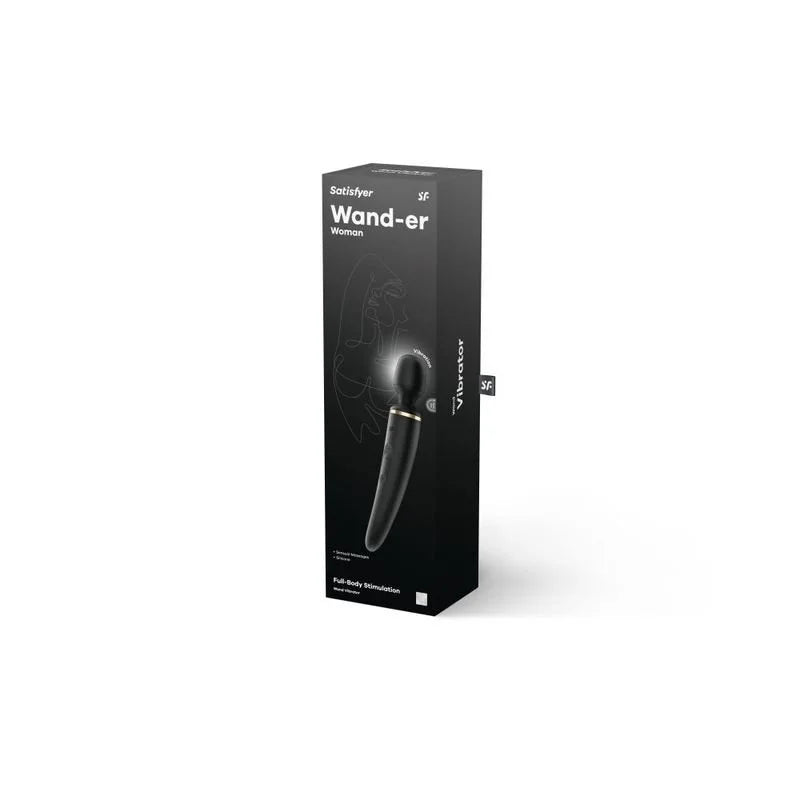 Satisfyer Wander Woman Vibrating Massager 13.4" - Black