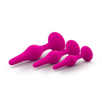 Blush Luxe Beginner Butt Plug Kit - Pink