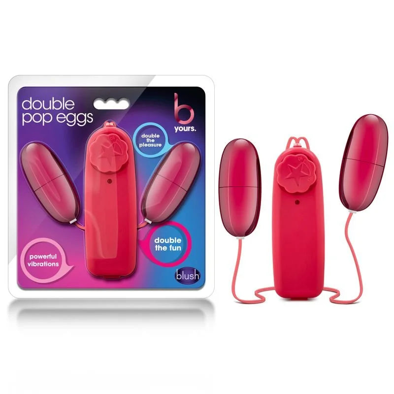 B Yours. Double Pop Eggs - Cerise