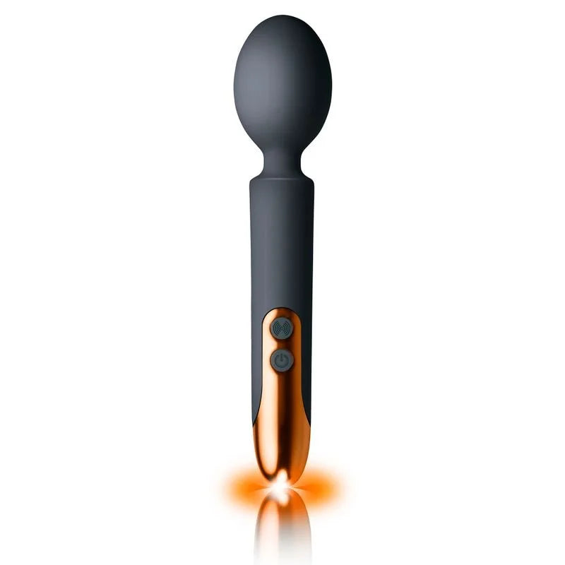 Rocks Off Oriel Rechargeable Wand Vibrator - Black