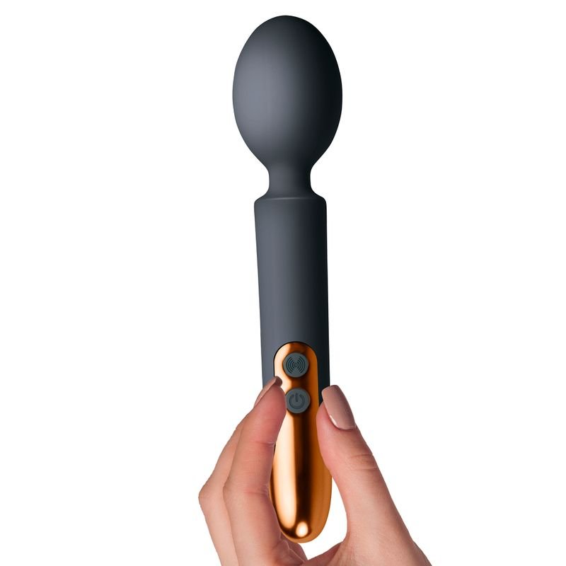 Rocks Off Oriel Rechargeable Wand Vibrator - Black