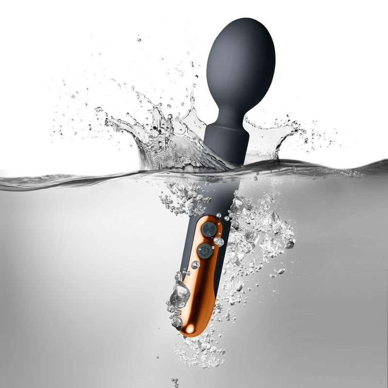 Rocks Off Oriel Rechargeable Wand Vibrator - Black