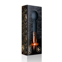 Rocks Off Oriel Rechargeable Wand Vibrator - Black