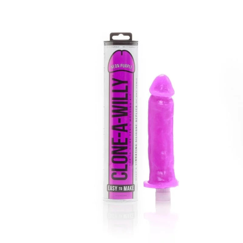 Clone a Willy Neon  Dildo - Purple