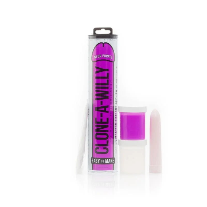 Clone a Willy Neon  Dildo - Purple