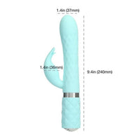 Pillow Talk Lively G-Spot & Clitoral Vibrator – Teal