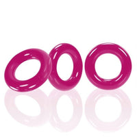 OxBalls Willy Rings Hot Pink Cock Ring - Pink