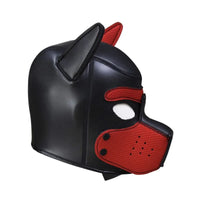 Daytona Puppy Play Mask - Red