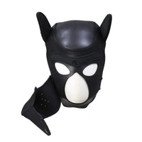 Daytona Puppy Play Mask -Black