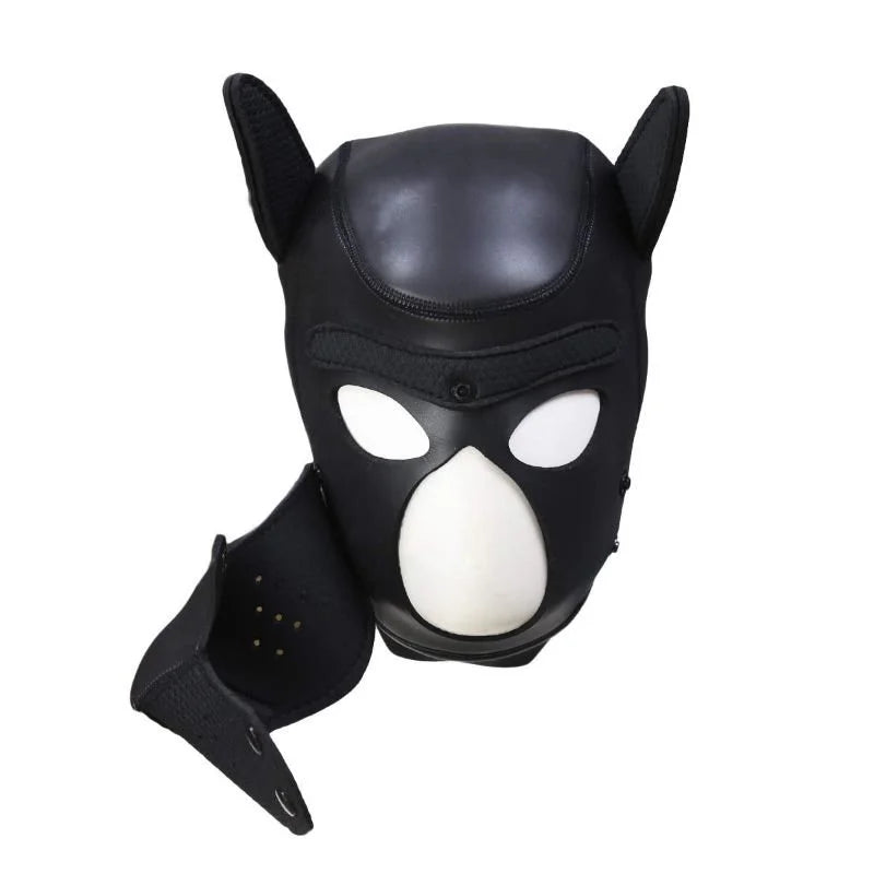 Daytona Puppy Play Mask -Black