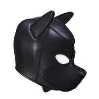 Daytona Puppy Play Mask -Black