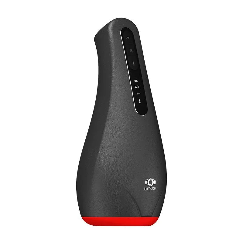 Airturn1 Heated Silicone Masturbator - Black
