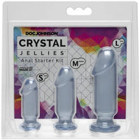 Crystal Jellies Anal Starter Kit - Clear