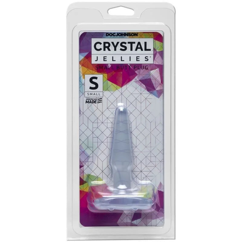 Crystal Jellies Butt Plug Small - Clear