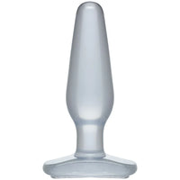 Crystal Jellies Butt Plug Medium - Clear