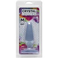 Crystal Jellies Butt Plug Medium - Clear