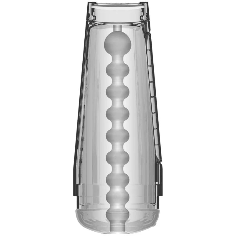 Doc Johnson Optix Crystal Masturbator Clear Masturbator