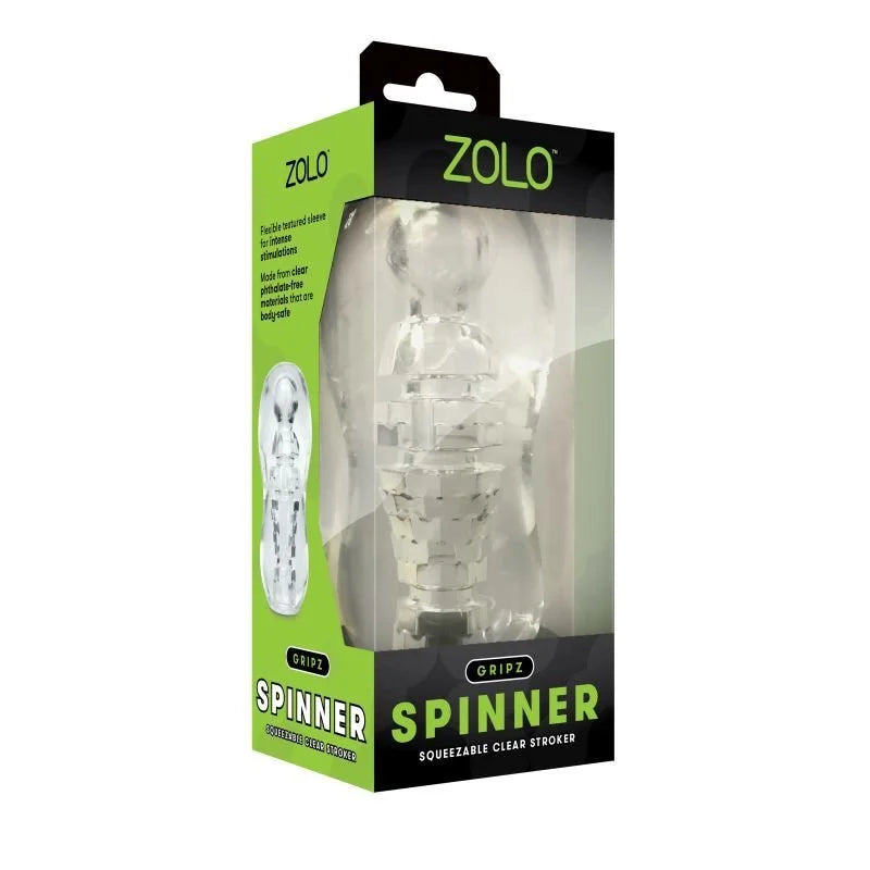 Zolo Gripz Spinner Masturbator