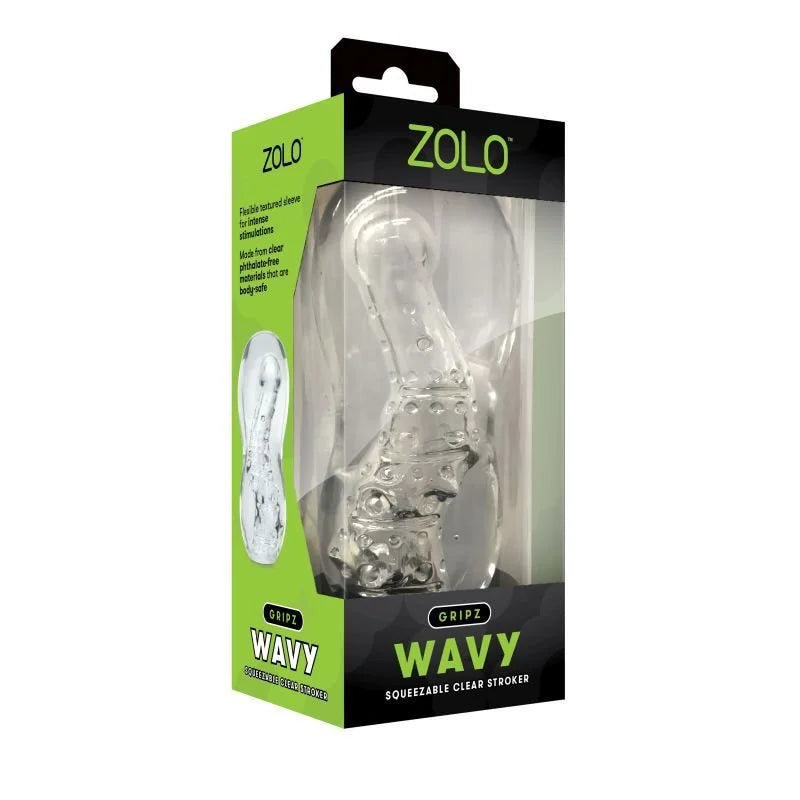 Zolo Gripz Wavy Masturbator