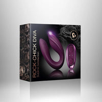 Rocks Off Rock Chick Diva Vibrator - Purple