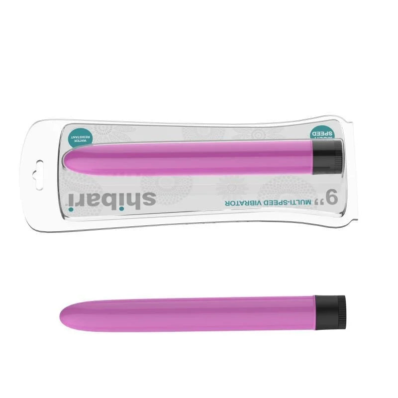 Shibari Multi-Speed Bullet Vibrator 9" - Pink