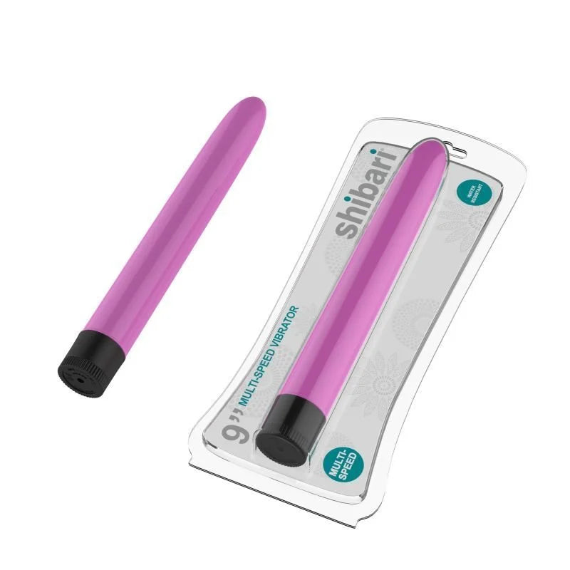 Shibari Multi-Speed Bullet Vibrator 9" - Pink