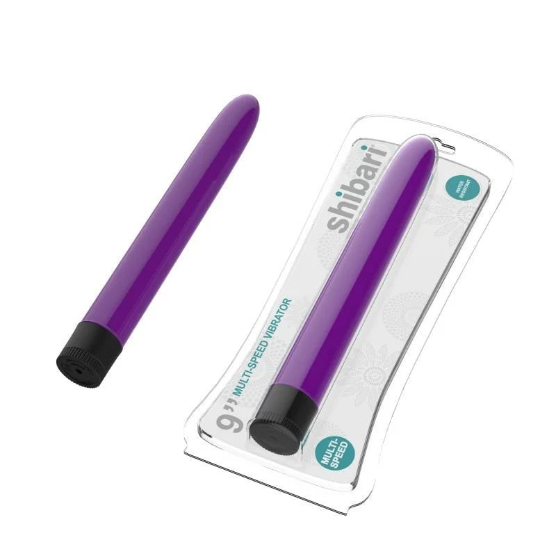 Shibari Multi-Speed Vibrator 9" - Purple