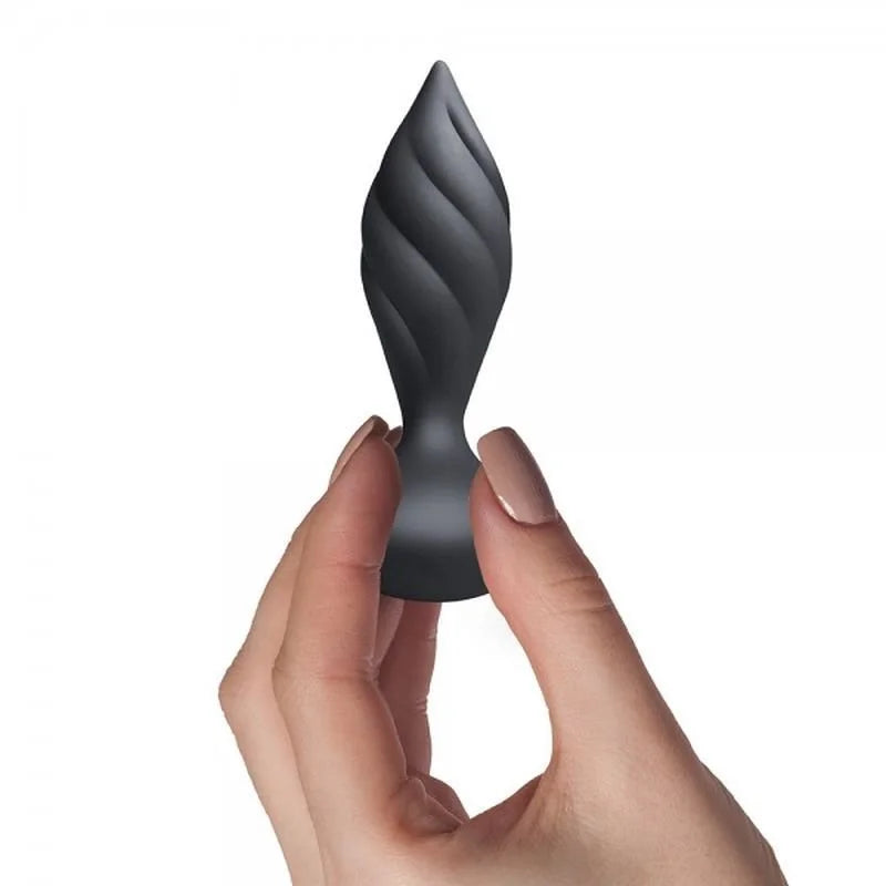 Rocks Off Petite Sensation Desire Butt Plug w Remote - Black